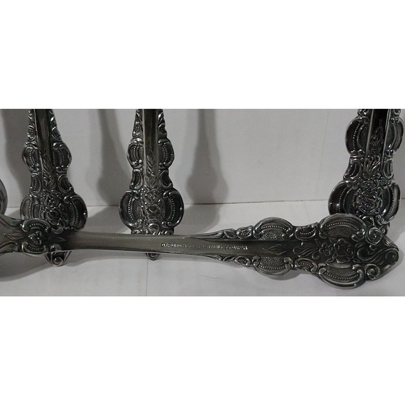 Oxford Hall SUTHERLAND Japan Stainless Flatware 5 Piece Place Setting - Picture 5 of 6